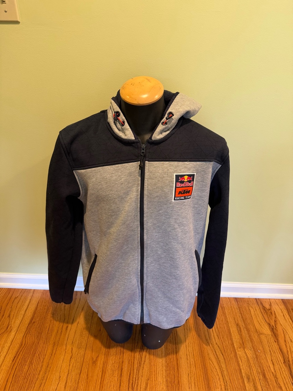 Men’s Red Bull KTM Racing Team Full Zip Hoodie Jacket Size XL